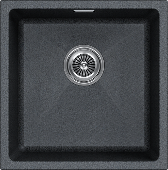 Кухонная мойка Paulmark LUMI 45UNI LU45-DG 45х45 цвет серый